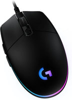 Logitech G203 Wired Gaming Mouse - Black | LIGHTSYNC RGB, memoria i...