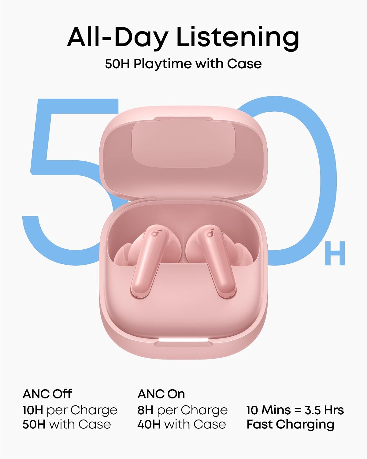 Auriculares Soundcore P31i de Anker Translation con ANC adaptativo...