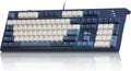 RK ROYAL KLUDGE R104 Teclado mecánico con cable de tamaño completo,...