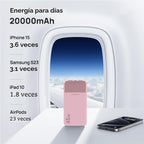 Cargador portátil JUOVI Power Bank 45W 20000mAh | PD QC carga rápid...
