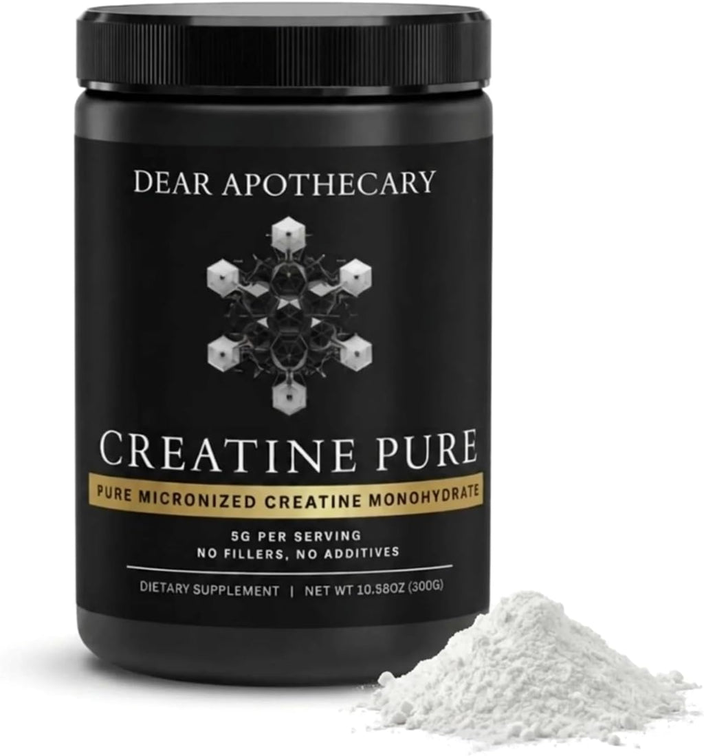 Dear Apothecary Monohidrato de creatina en polvo micronizado 0.18 o...