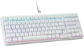 HUO JI E-Yooso Creamy Teclado mecánico con cable, retroiluminación...