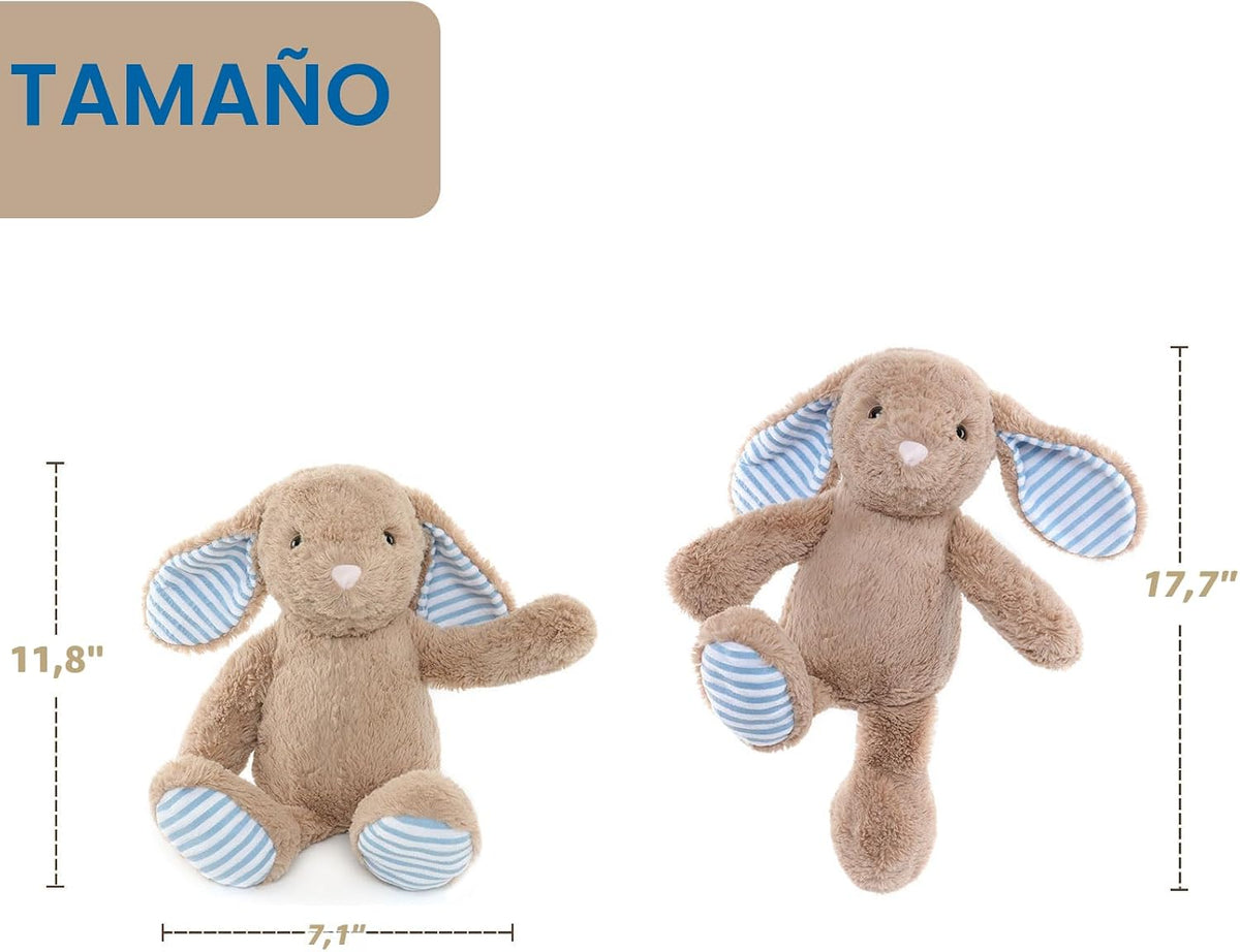 WEIGEDU Conejo Conejito Peluches Peluches con Orejas Largas Disquet...