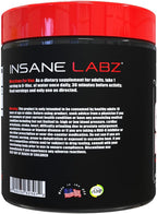 Insane Labz Monohidrato de creatina: sin sabor, soporta una mayor f...