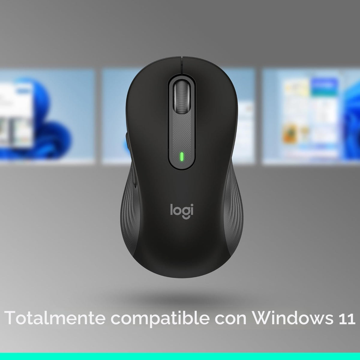 Logitech Signature M650 - Ratón inalámbrico para manos pequeñas a m...