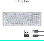Teclado inalámbrico con junta mecánica Logitech Alto Keys K98M - Bl...