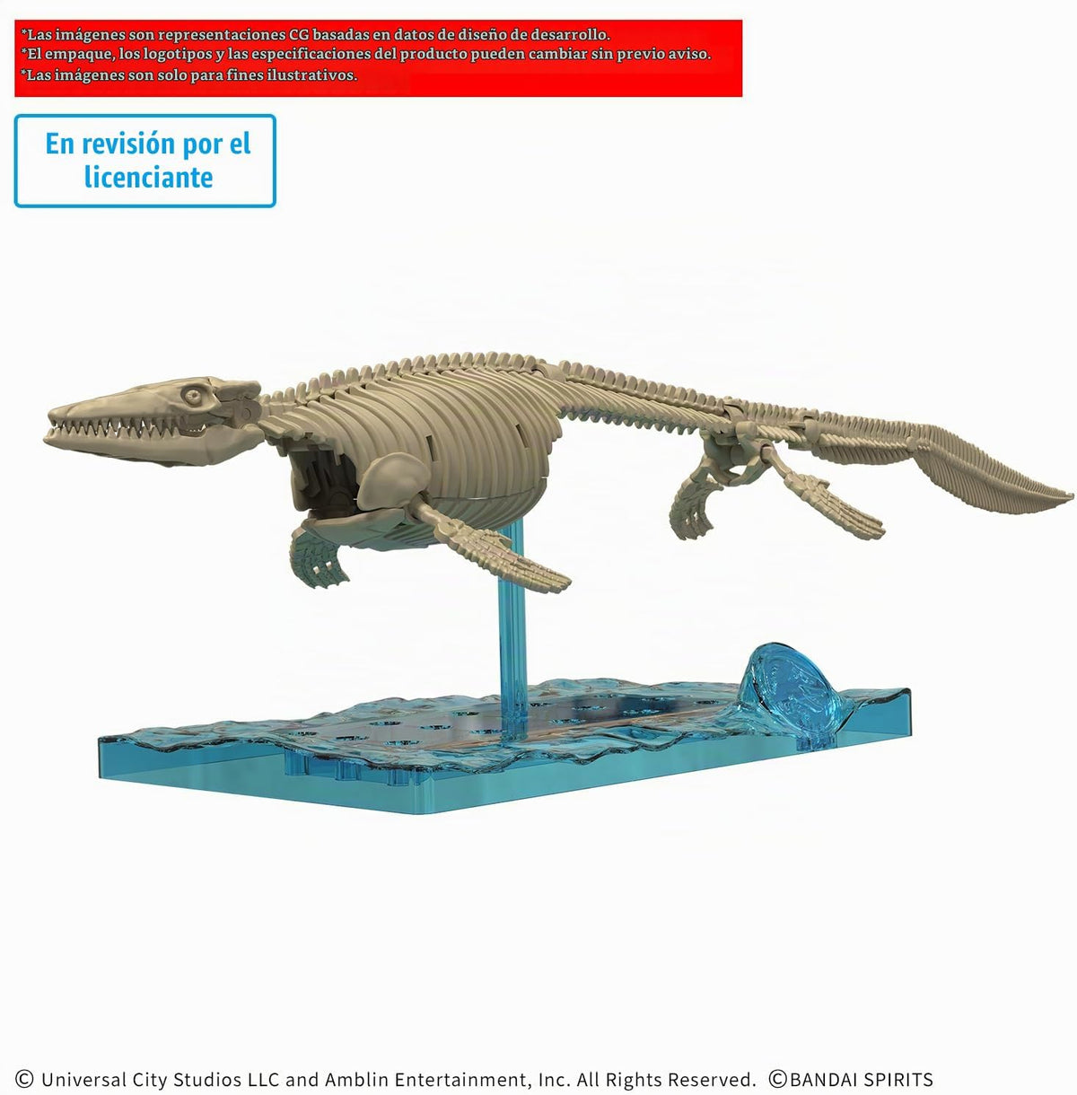 Bandai Hobby - Jurassic World - Mosasaurus - Kit de Modelo de Dinos...