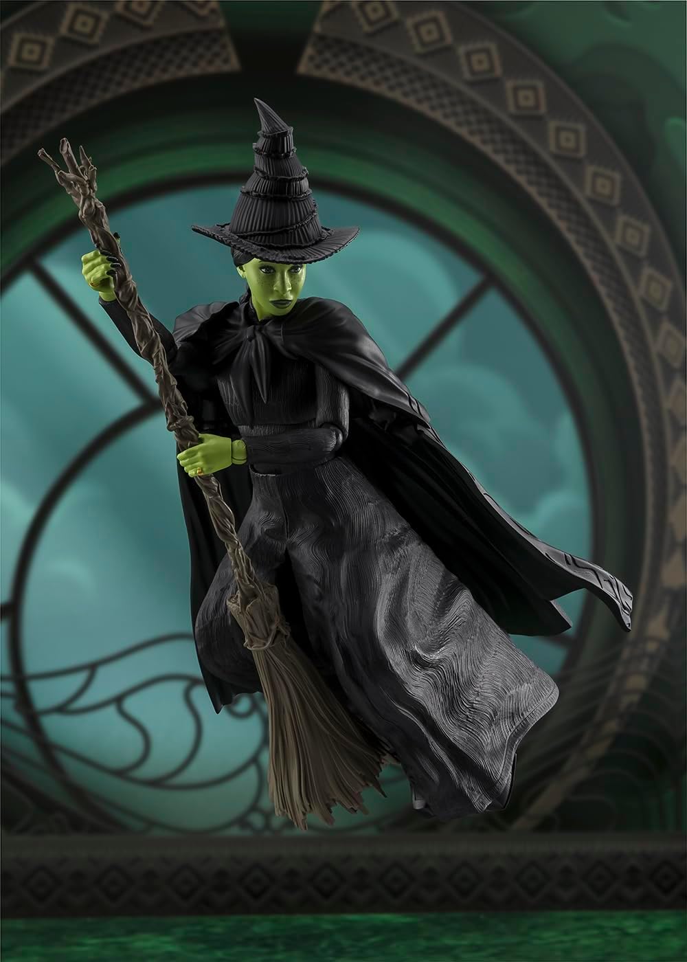 TAMASHII NATIONS - Wicked - Figura de acción de Elphaba S.H.Figuarts