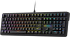 Redragon K745 Teclado para juegos RGB con junta de 108 teclas con c...