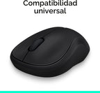 Logitech M185 Ratón Inalámbrico Ambidiestro Compacto con Empuñadura...