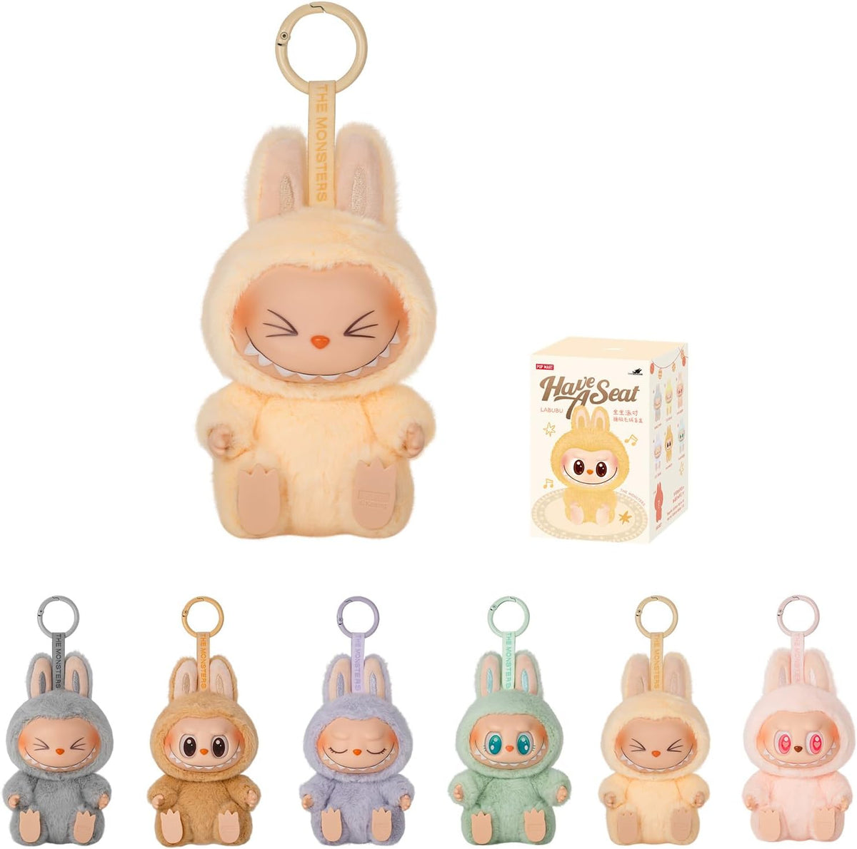 POP MART Los Monstruos - Ten Un Asiento Peluche de Vinilo Caja Cieg...