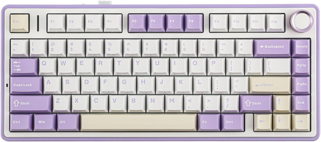 EPOMAKER x Aula F75 - Teclado mecánico con junta, 75% inalámbrico i...
