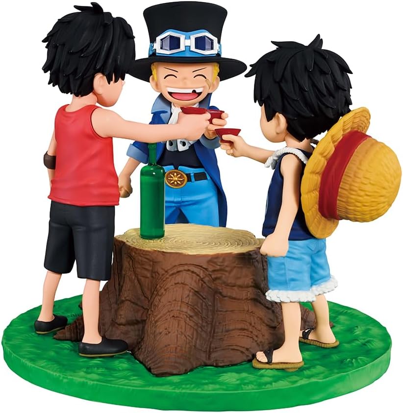 Figura Ichibansho - One Piece - Ace & Sabo & Luffy (Recuerdos Dramá...