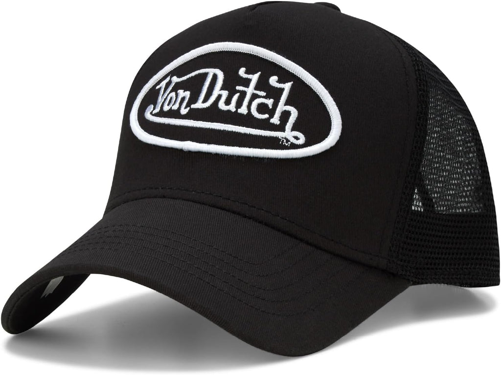 Von Dutch Gorra unisex de camionero \u2013 Gorra de béisbol retro c...