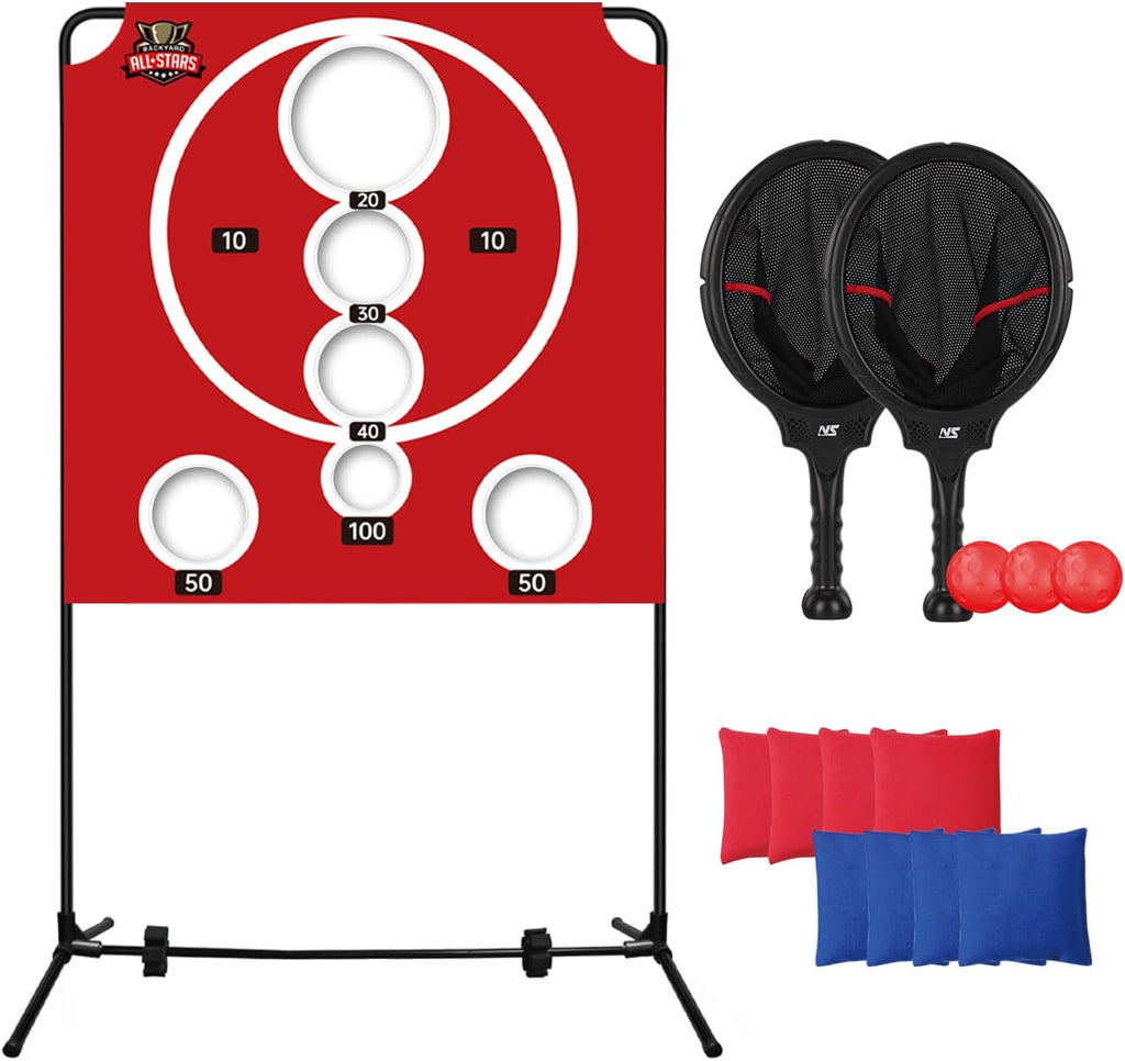 BACKYARD ALL-STARS Juego de tablero de cornhole estilo arcade, jueg...