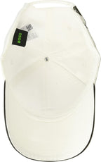 Gorra de sarga con logotipo audaz de BOSS para hombre