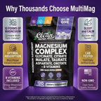 Clean Nutraceuticals Complejo de magnesio con citrato de glicinato...
