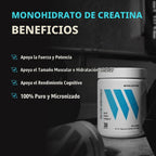 Swolverine Monohidrato de creatina en polvo \u2013 0.18 oz de creat...