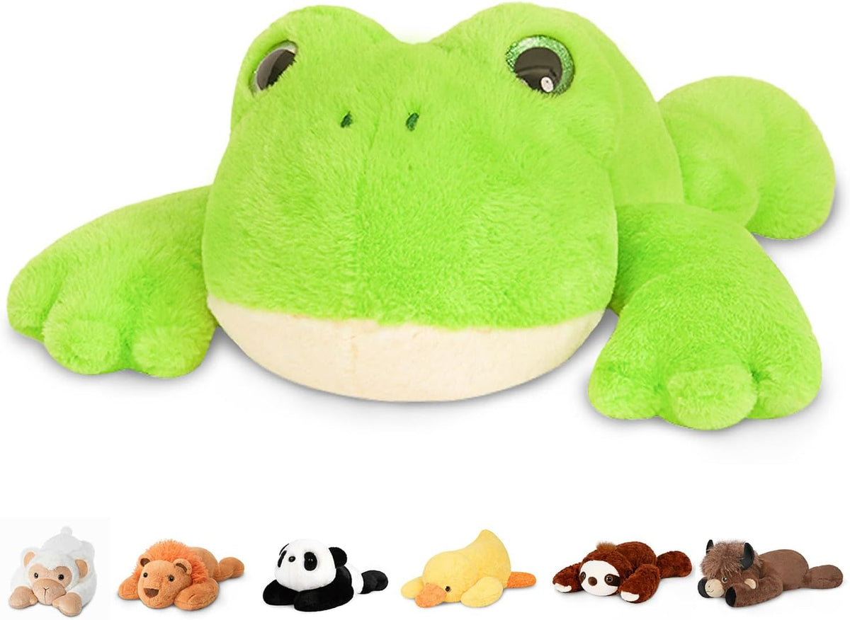 Niuniu Daddy Animal de peluche con peso, 25 en 5 libras, peluche de...