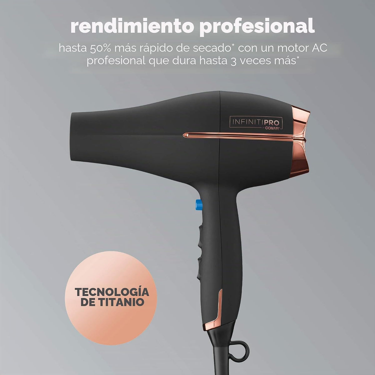 Infiniti PRO by Conair Secador de pelo, secador de pelo de 1875 W c...