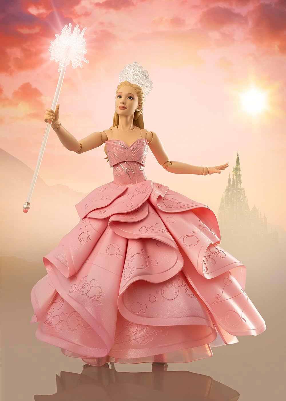 TAMASHII NATIONS - Wicked - Figura de acción de Glinda S.H.Figuarts