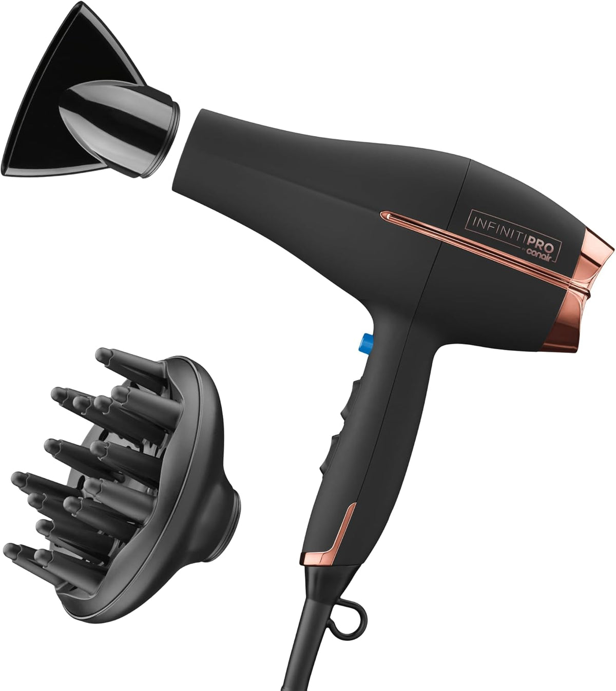 Conair InfinitiPRO Secador de pelo con difusor y concentrador, 1875...