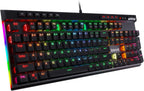 Redragon K580 Teclado mecánico para juegos RGB con cable, tecla mac...