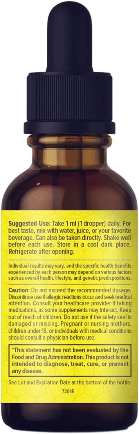 Paquete de 4 gotas líquidas de vitamina D3 K2 orgánicas con aceite...