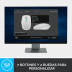 Ratón inalámbrico compacto Logitech MX Anywhere 2S Bluetooth Editio...