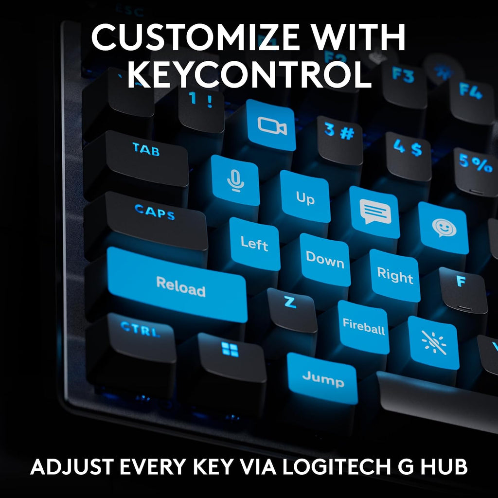 Logitech G PRO X TKL Teclado rápido para juegos sin llave (efecto s...