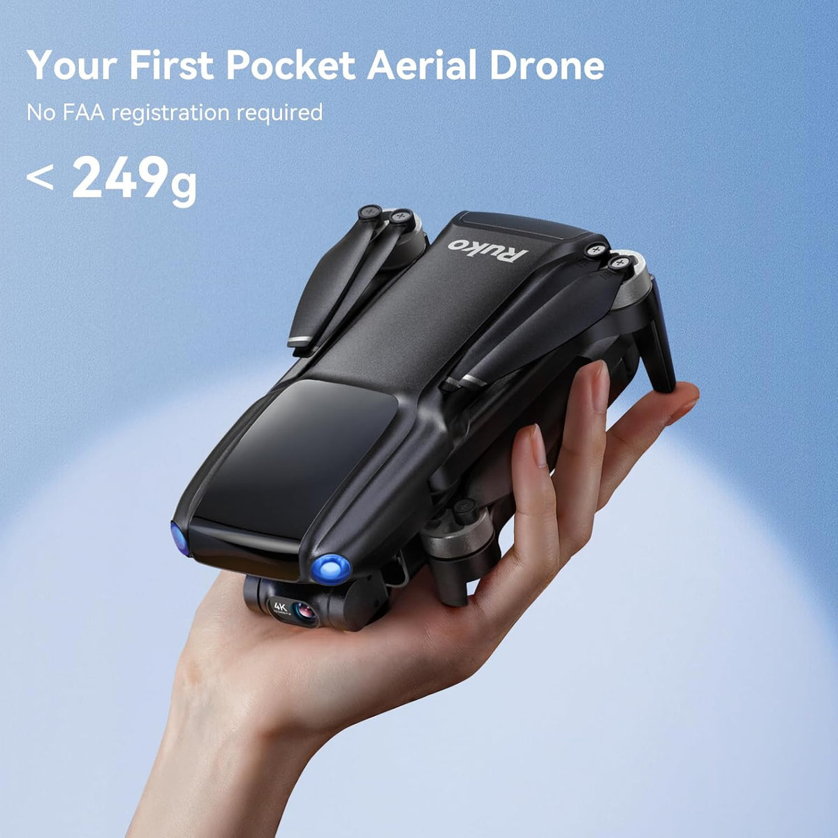Ruko Drone con cámara para adultos video 4K y foto 8K, tiempo de vu...