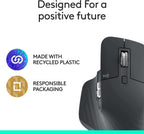 Ratón inalámbrico Logitech MX Master 3S Bluetooth sin receptor - Gr...