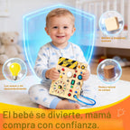 Grarain Tablero de actividades para niños pequeños \u2013 Juguete e...