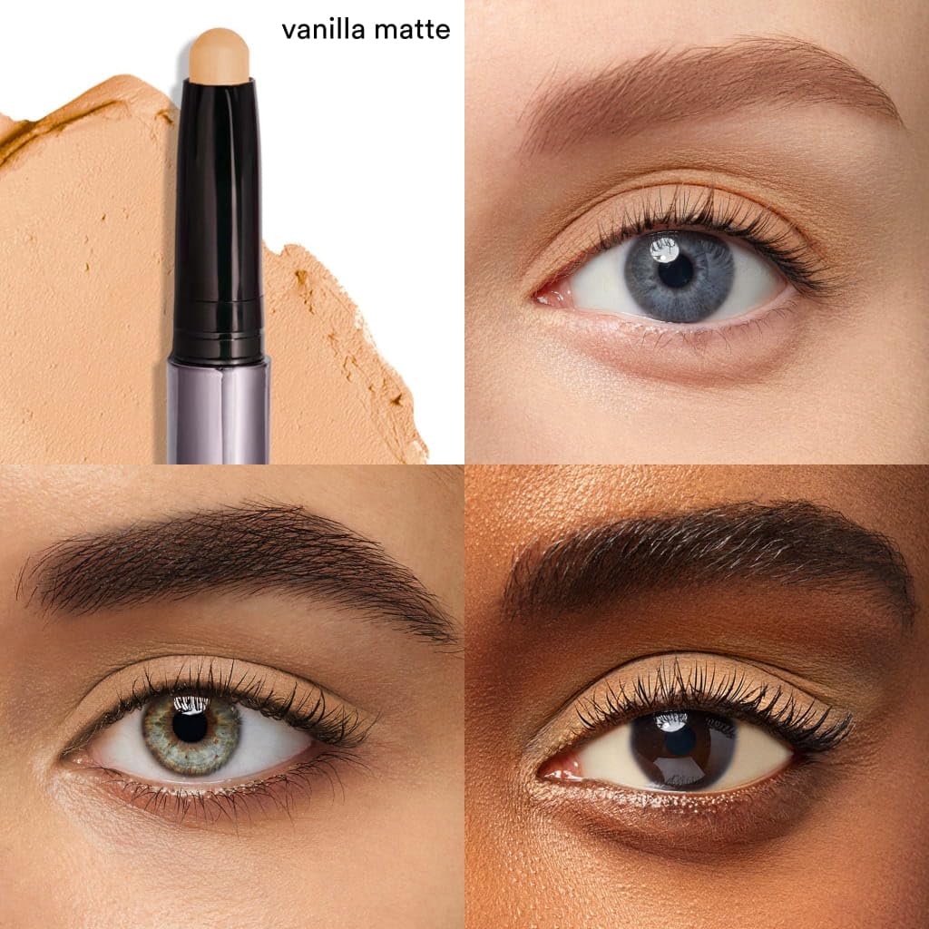 Julep 101 Sombra de ojos en barra de crema a polvo, vainilla mate