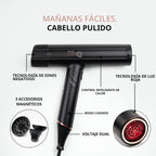 \u2060SRILabs DryQ Secador de cabello por infrarrojos: luz roja, co...