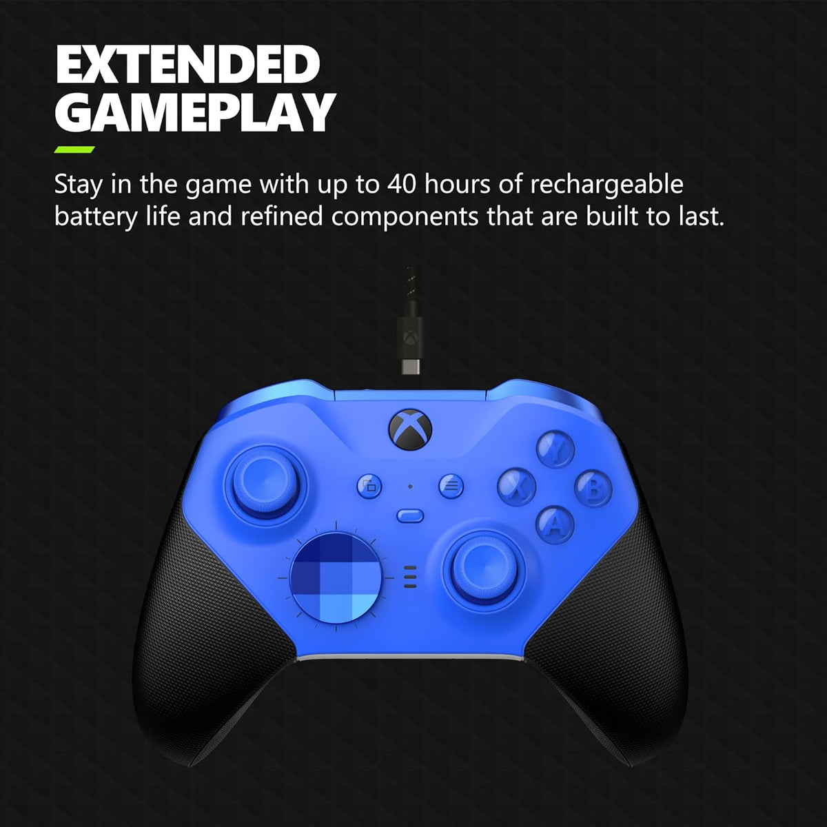 Controlador de juegos inalámbrico Xbox Elite Series 2 Core \u2013 B...