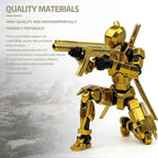 PkghoKids Figura de acción impresa en 3D, robot T13 con 13 partes m...