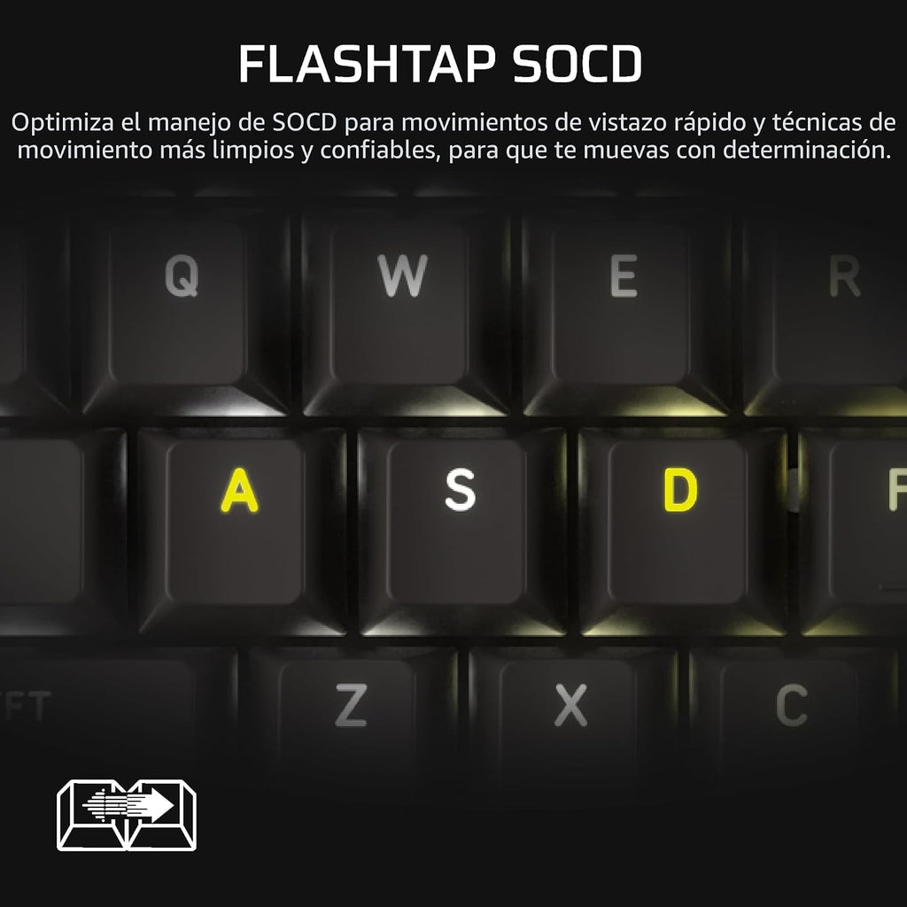 CORSAIR Vanguard 96 Teclado mecánico con cable para juegos - Negro...