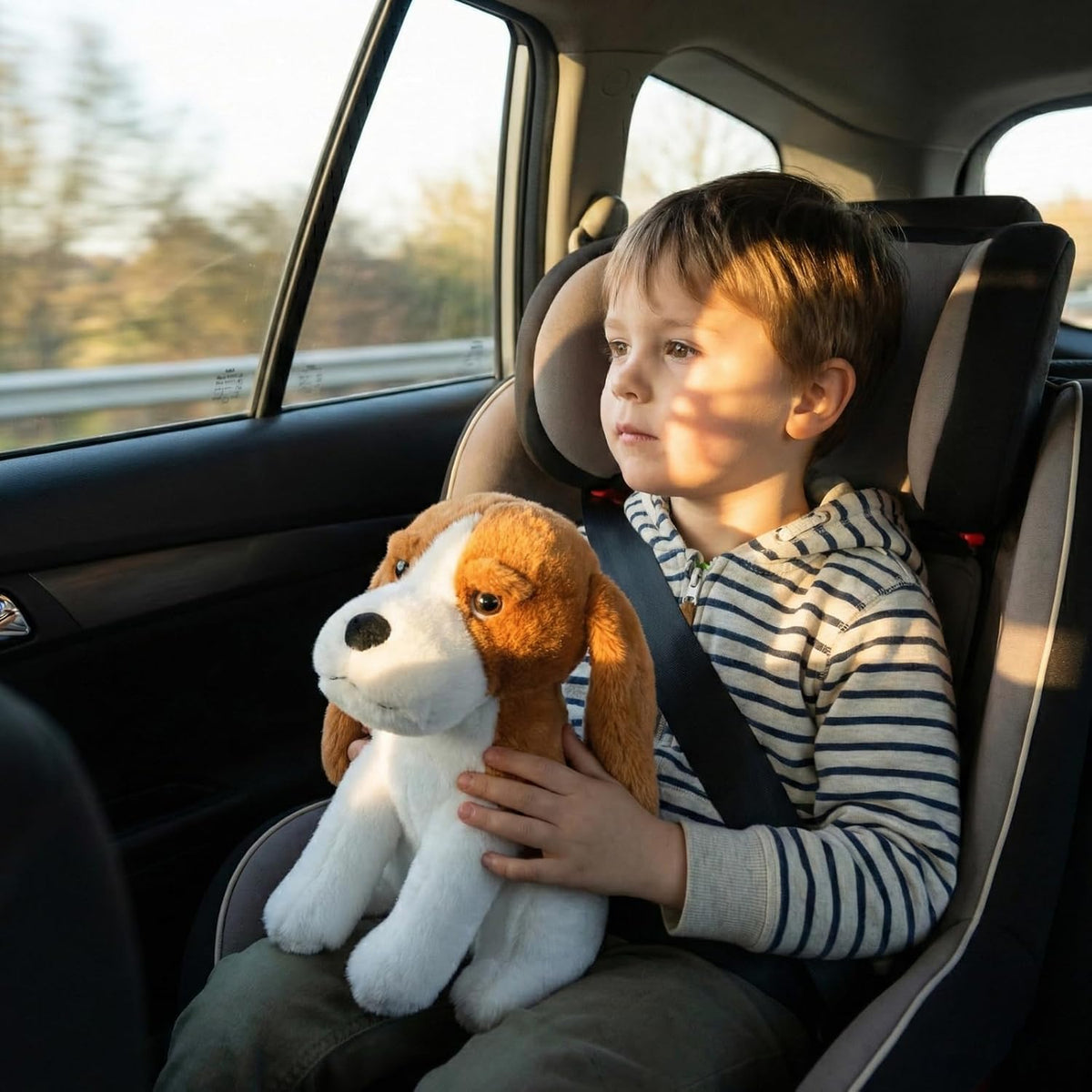WEIGEDU Beagle - Juguete de peluche, 12 pulgadas | Lindo cachorro s...