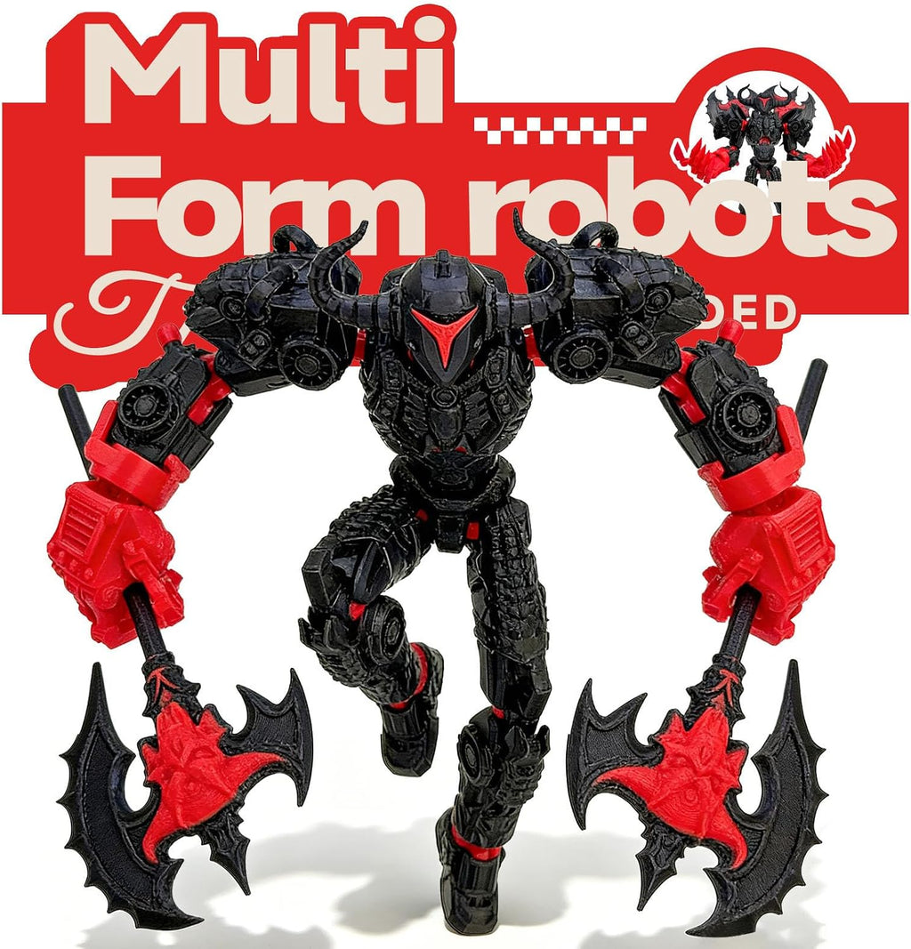 Binvin Figura de acción completada de la asamblea del robot 13 de 8...