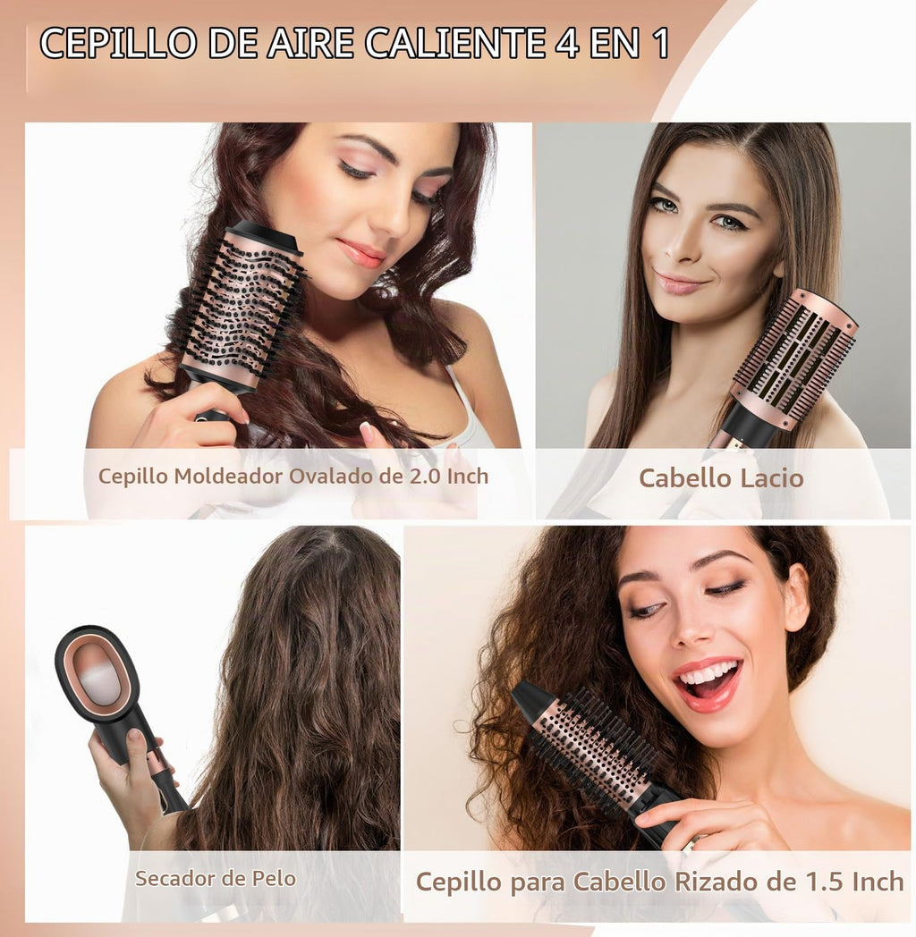 Nicebay Cepillo secador de pelo y cepillo secador multiestilizador...