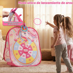 Juego de lanzamiento de puf para niños – Tablero Cornhole juguetes...