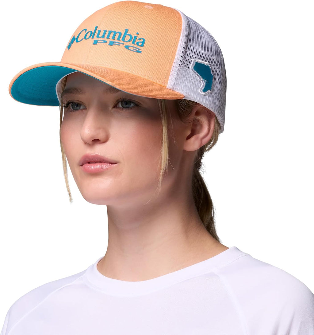 Columbia PFG Gorra de malla con logo