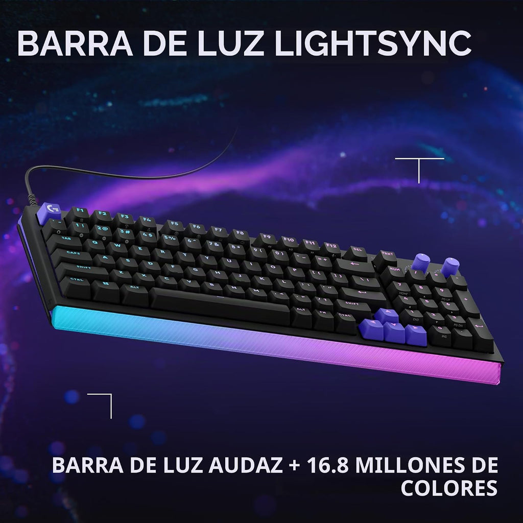 Logitech G 512 X 98 TMR + Teclado mecánico para juegos con interrup...