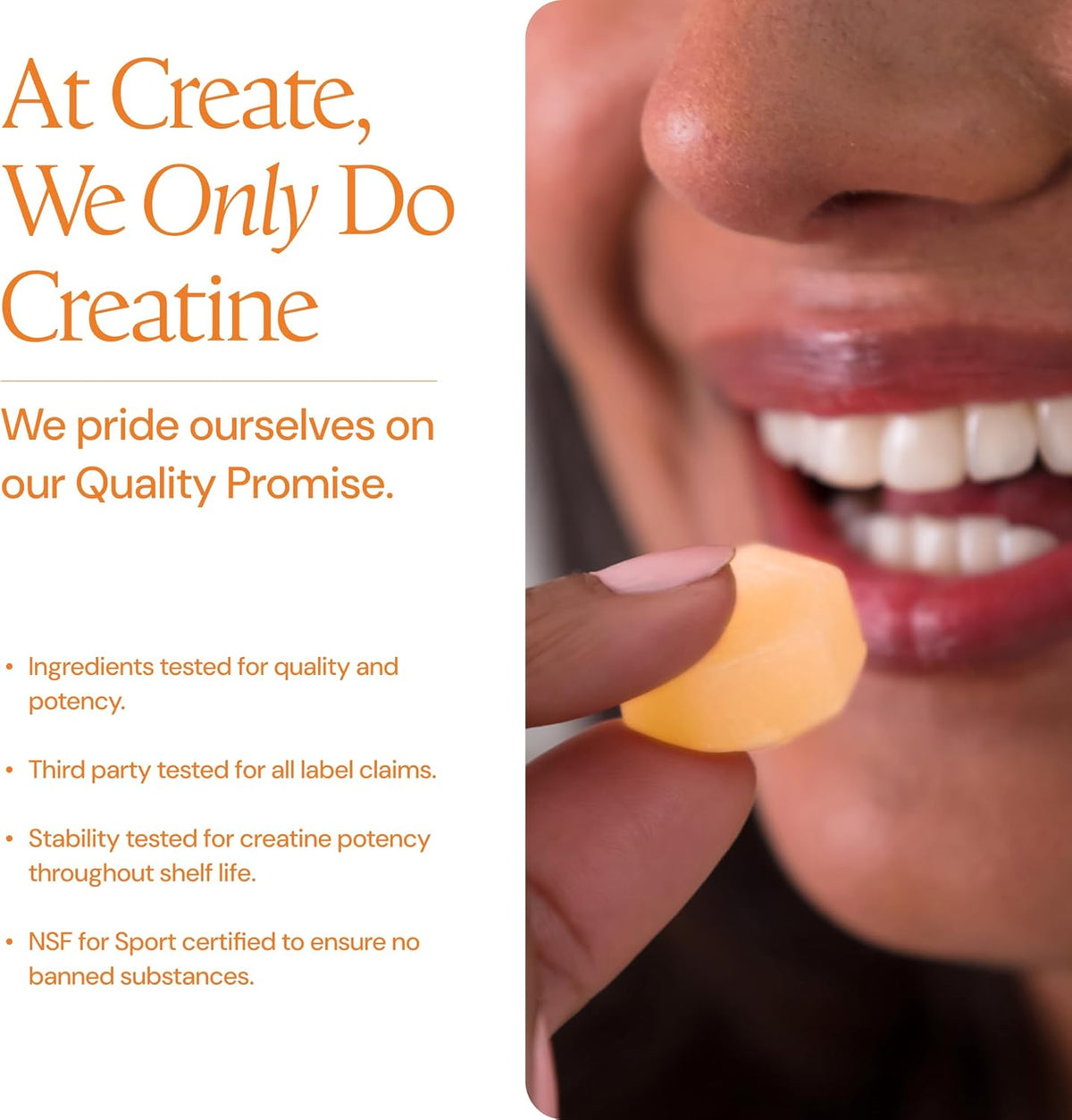 Create Gomitas de monohidrato de creatina para mujeres y hombres, n...