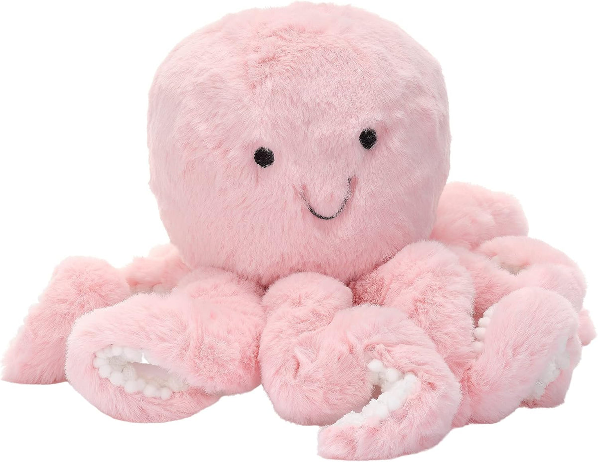 Lambs &amp; Ivy - Peluche rosa de pulpo de la colección Sea Dreams,...