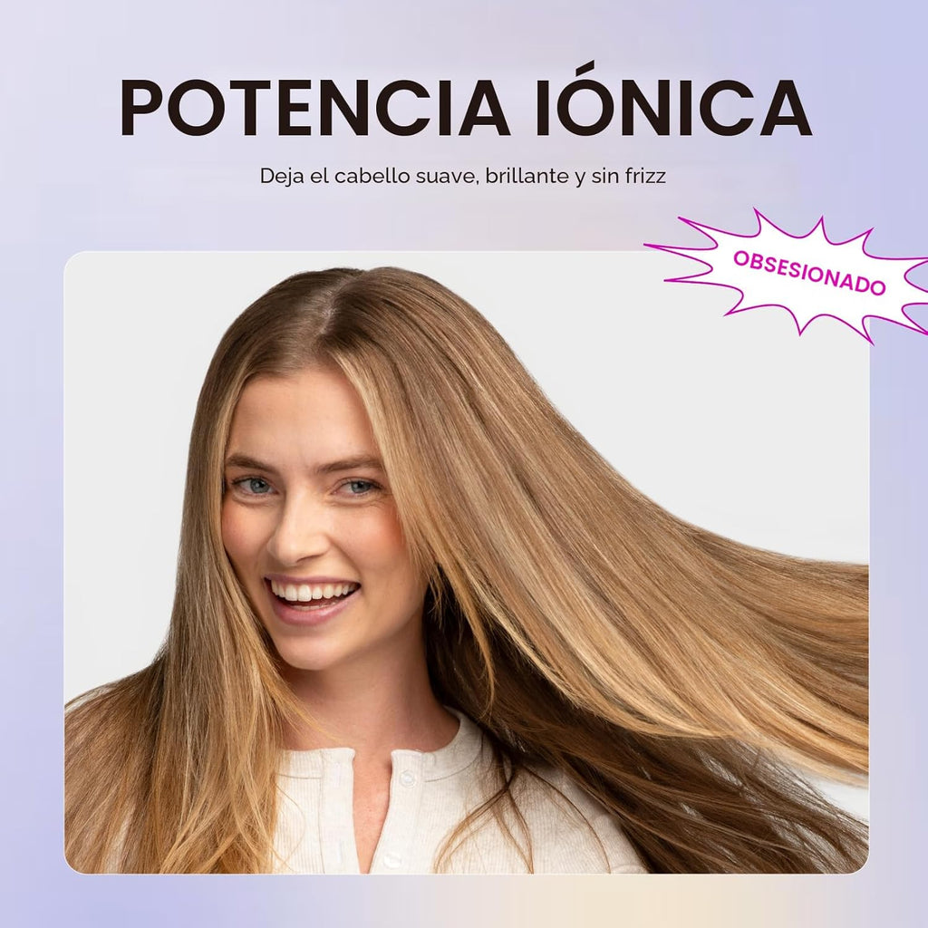 Secador de pelo iónico Wavytalk Blown Away con difusor para cabello...