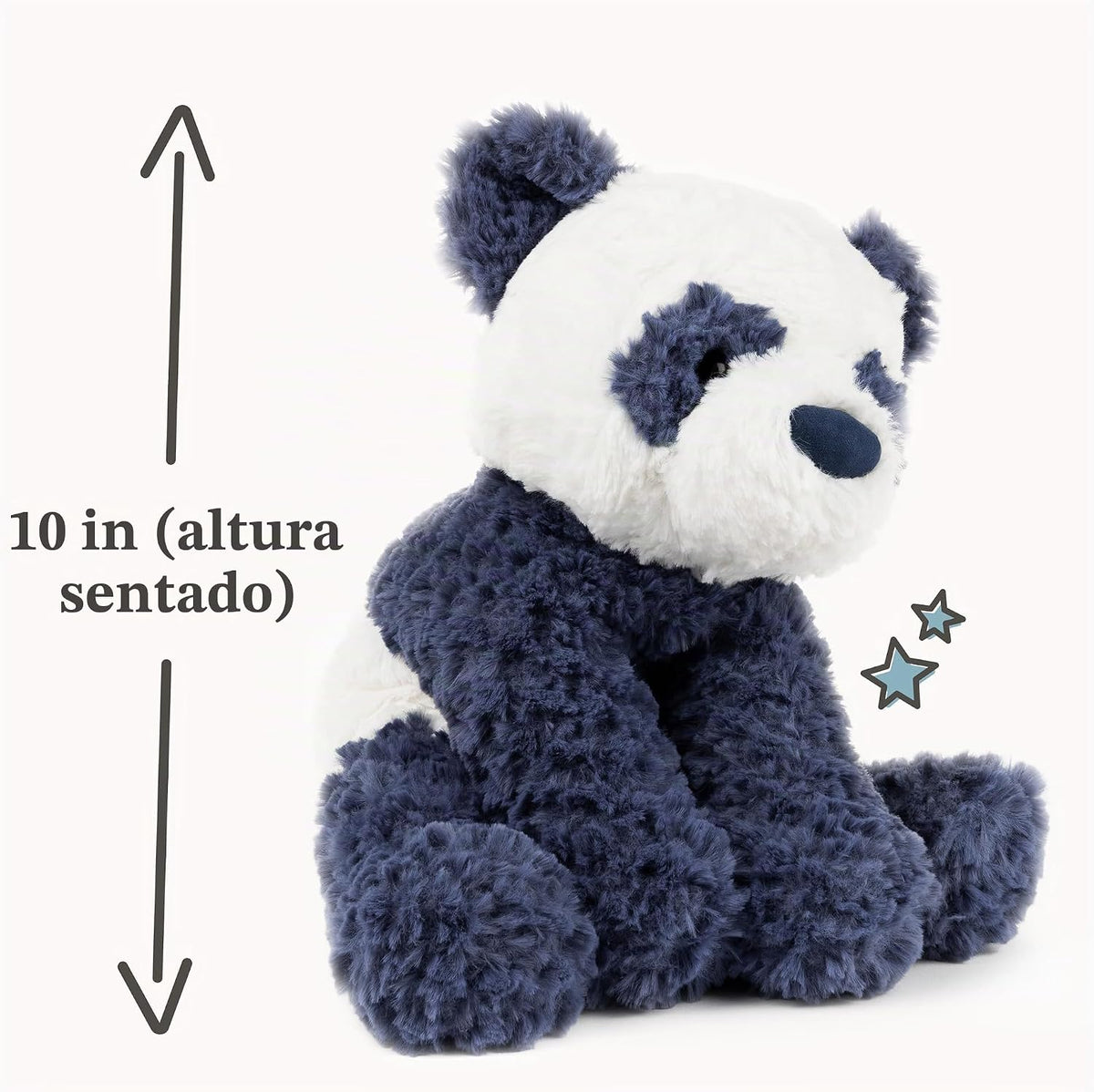 GUND Cozys Collection Panda - Juguete sensorial de peluche de 10 pu...