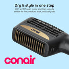 INFINITIPRO BY CONAIR - Secador de pelo para peinado 3 en 1, secado...