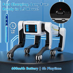 Dingdongwu Smart Robot Dog - Mascota interactiva STEM con control d...